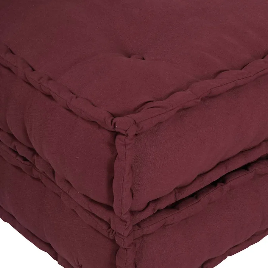 Canapé modulaire marron 70x70x36 tissu - 9