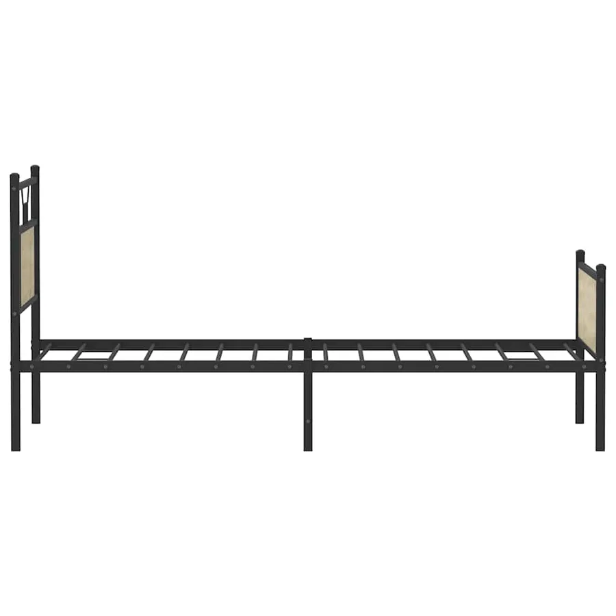 Cadre de lit sans matelas chêne sonoma 90x200 cm - 7