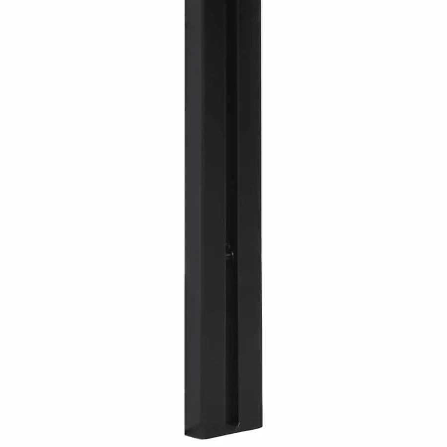 Tête de lit 120 cm bois massif manguier et fer - 8