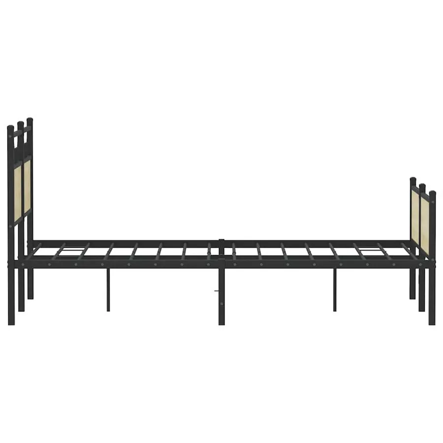 Cadre de lit sans matelas chêne sonoma 120x200 cm - 7