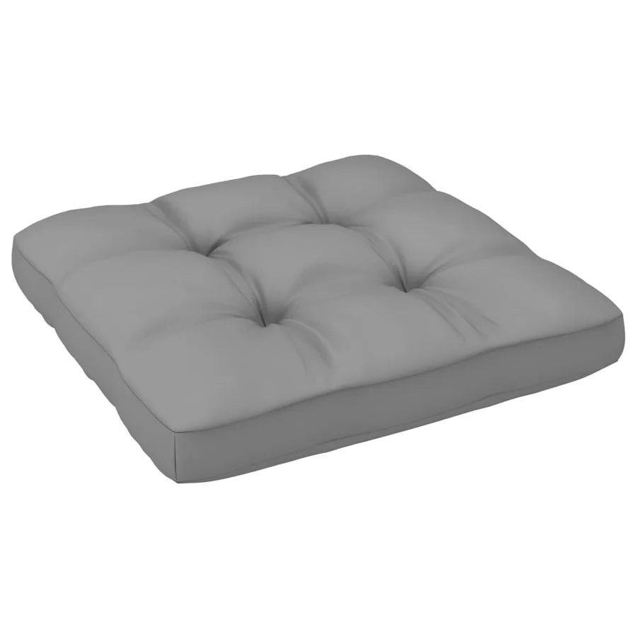 Pouf palette de jardin Bois de pin imprégné de blanc - 6
