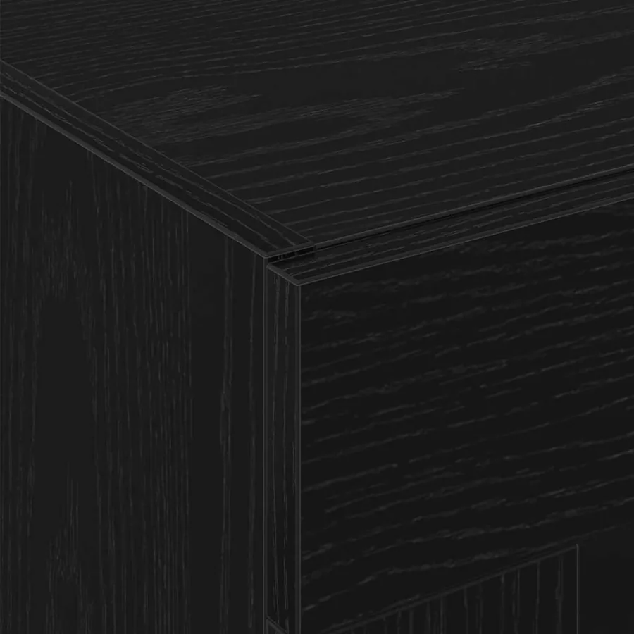 Cabinets muraux 2 pcs Chêne noir 69,5 x 34 x 90 cm - 8