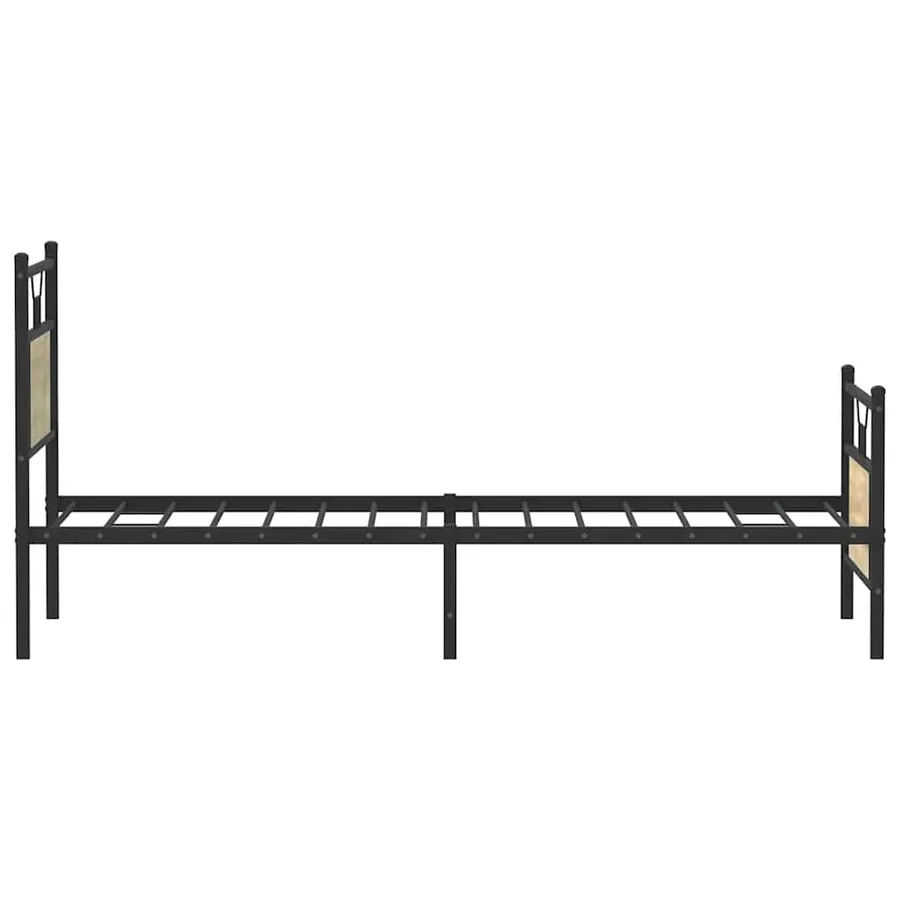 Cadre de lit sans matelas chêne sonoma 80x200 cm - 7