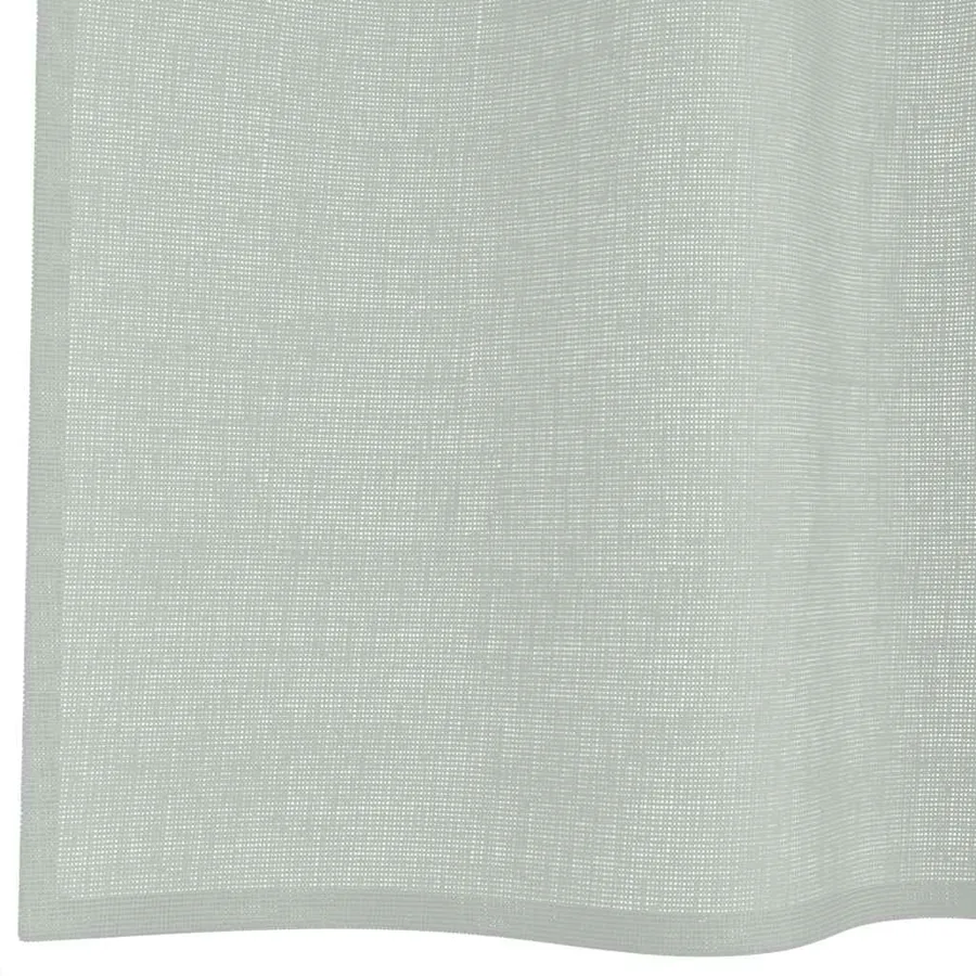 Rideaux en voile avec œillets 2 pcs gris clair 140x175 cm - 6