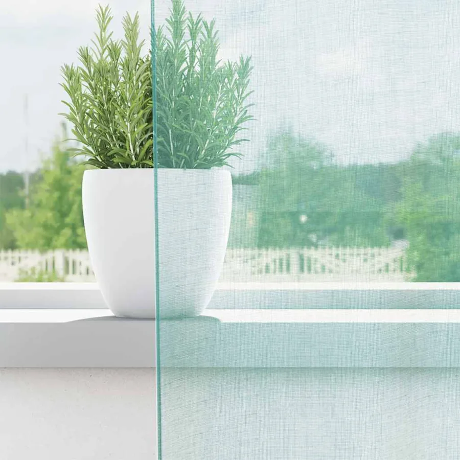Rideaux en voile avec œillets 2 pcs turquoise - 3