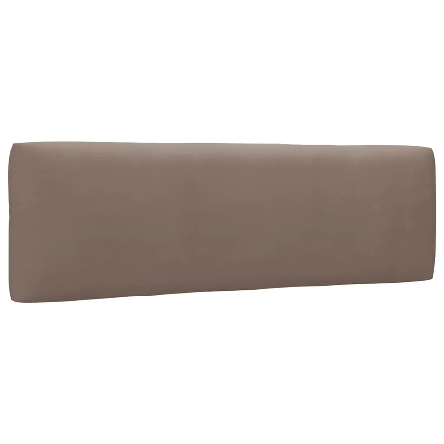 Canapé d'angle palette de jardin noir bois de pin imprégné - 11