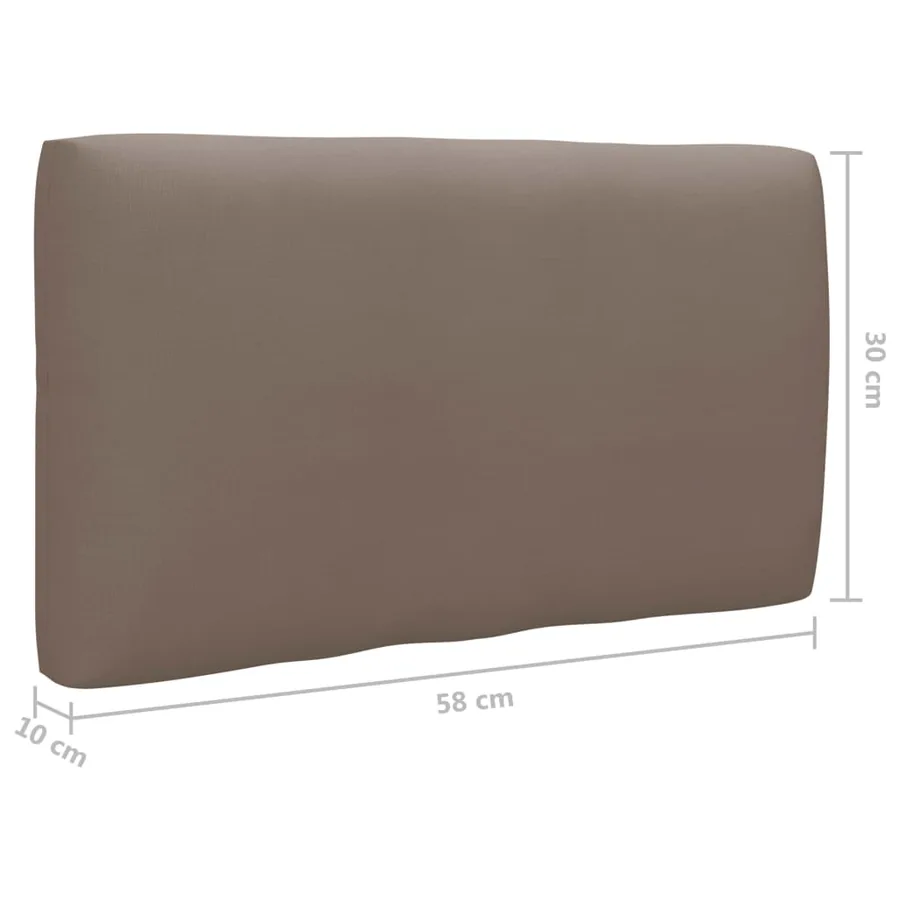 Canapé d'angle palette de jardin noir bois de pin imprégné - 15
