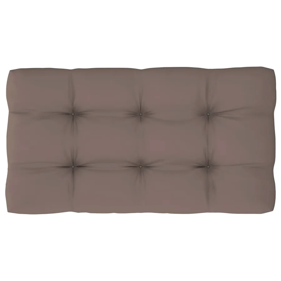 Canapé d'angle palette de jardin noir bois de pin imprégné - 8