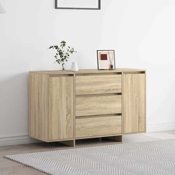Buffet Chêne Sonoma 120 x 41 x 75 cm Bois d'ingénierie