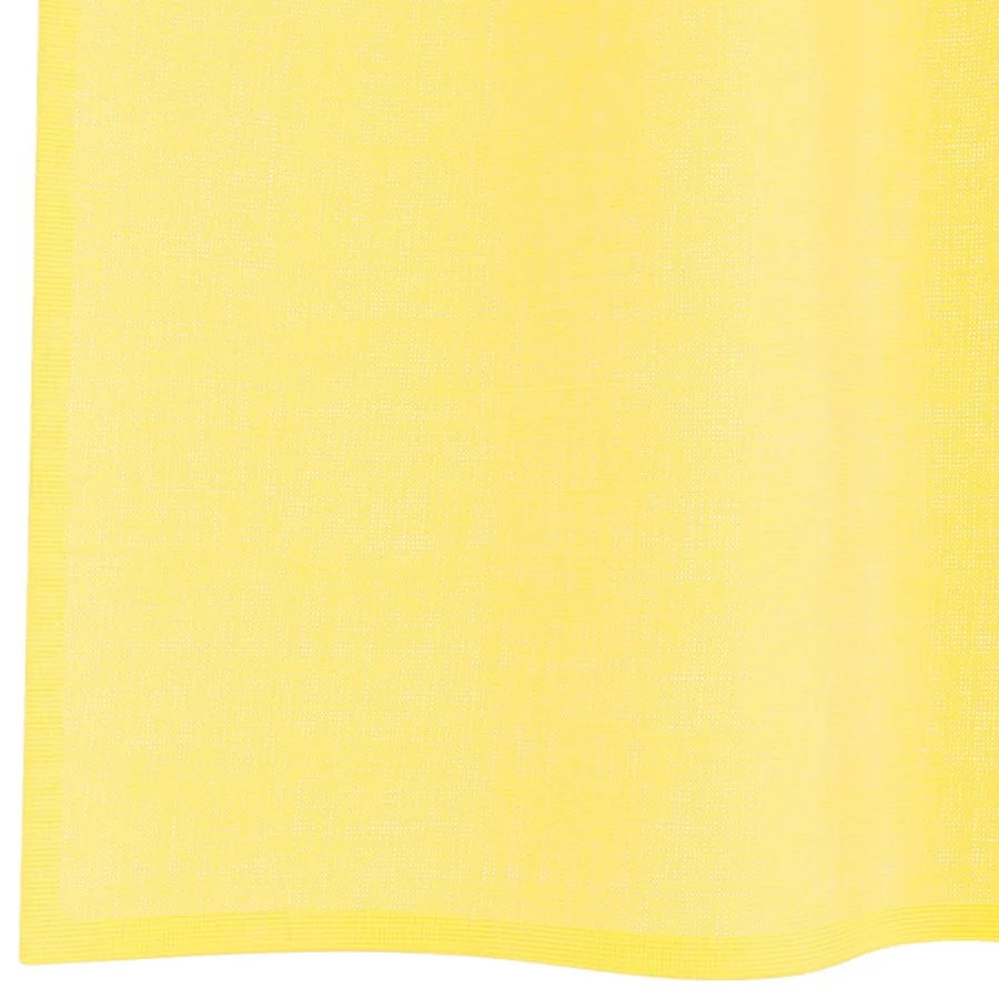 Rideaux en voile avec œillets 2 pcs jaune - 6