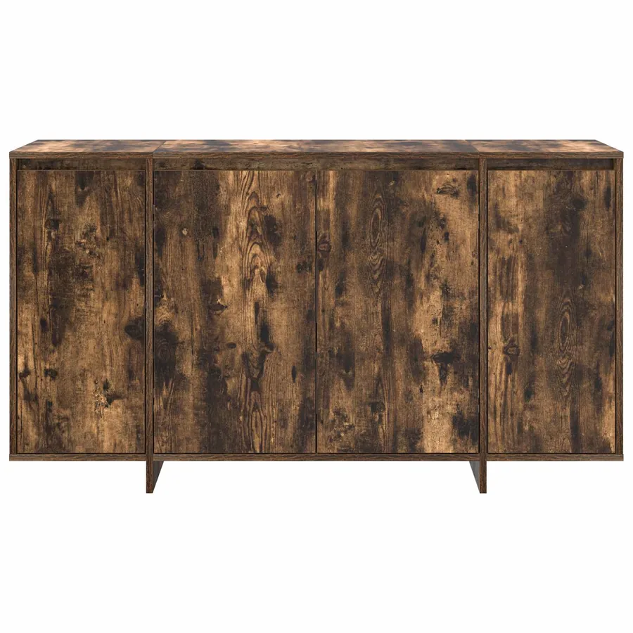 Buffet Chêne fumé 135 x 41 x 75 cm Bois d'ingénierie - 6