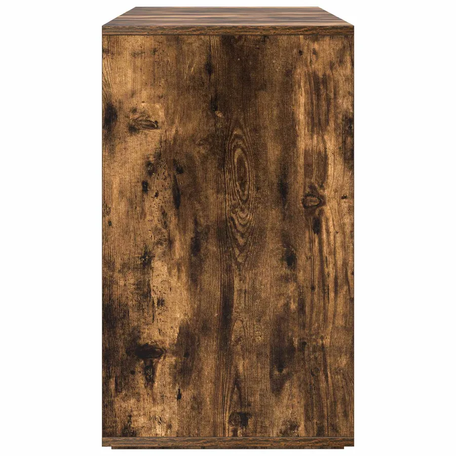 Buffet Chêne fumé 135 x 41 x 75 cm Bois d'ingénierie - 7