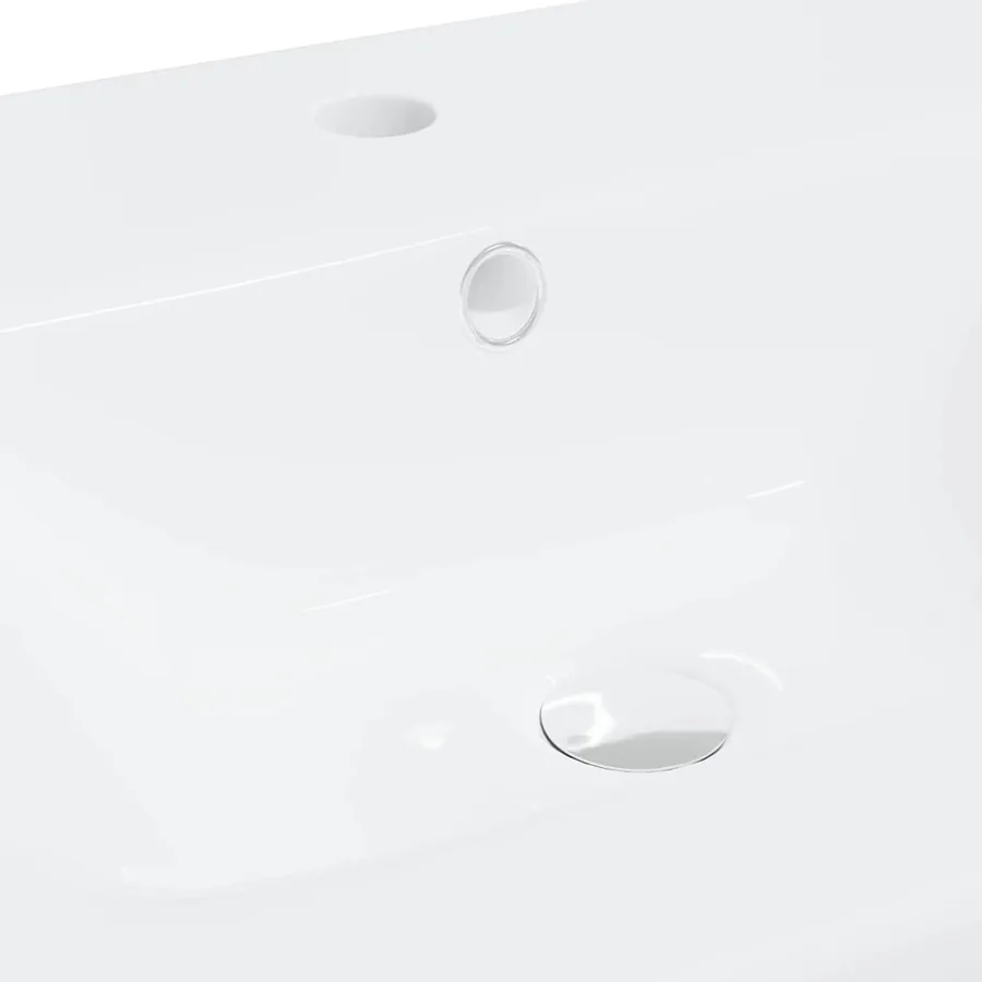 Cabinet de salle de bain Chêne noir 90 x 38,5 x 46 cm - 14