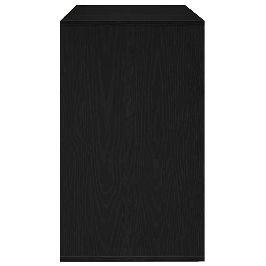 Buffet Chêne noir 120 x 41 x 75 cm Bois d'ingénierie - 7