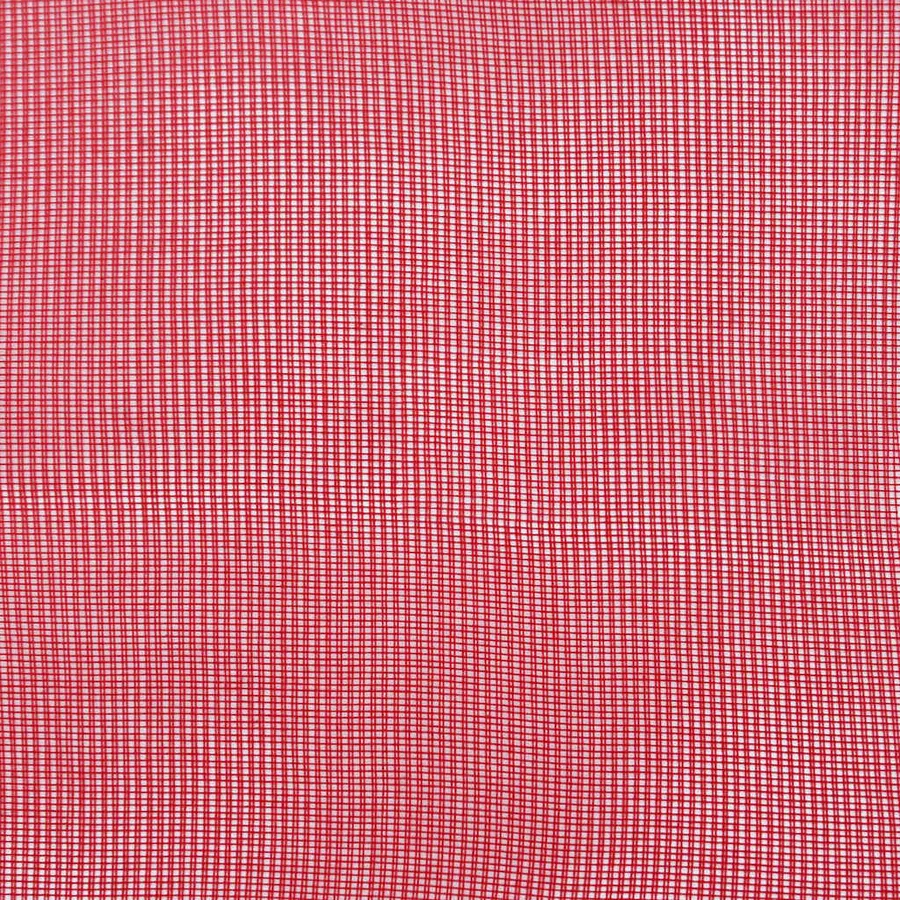 Rideaux en voile avec passe-tringles 2 pcs rouge bordeaux - 8