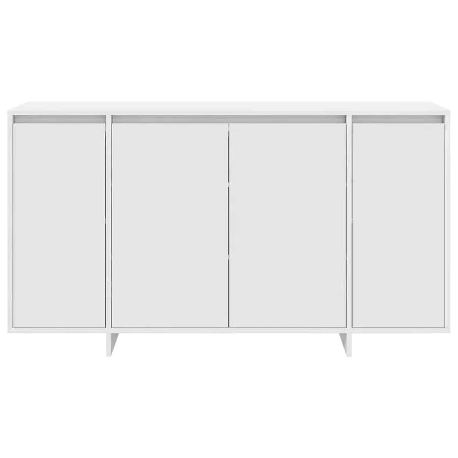 Buffet Blanc 135 x 41 x 75 cm Bois d'ingénierie - 6