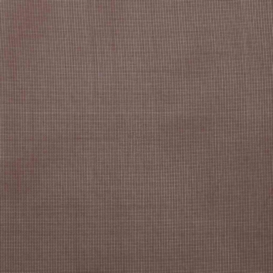 Rideaux en voile avec œillets 2 pcs marron 140x225 cm - 7