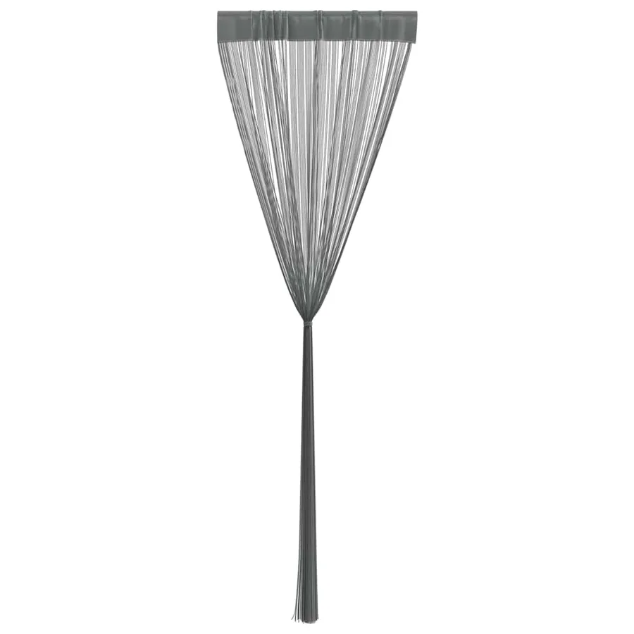 Rideaux à fils 2 pièces Anthracite 140x250 cm - 5