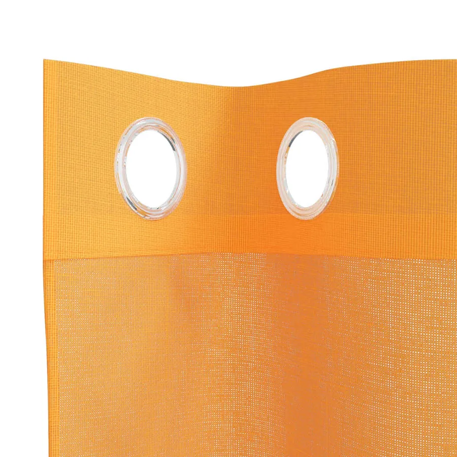 Rideaux en voile avec œillets 2 pcs orange 140x245 cm - 5