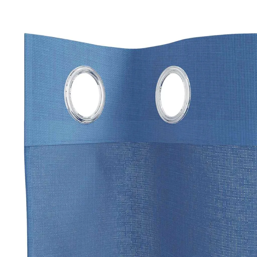 Rideaux en voile avec œillets 2 pcs bleu royal - 5