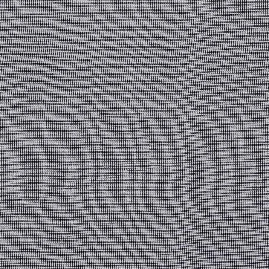 Rideaux en voile avec œillets 2 pcs noir 140x140 cm - 7