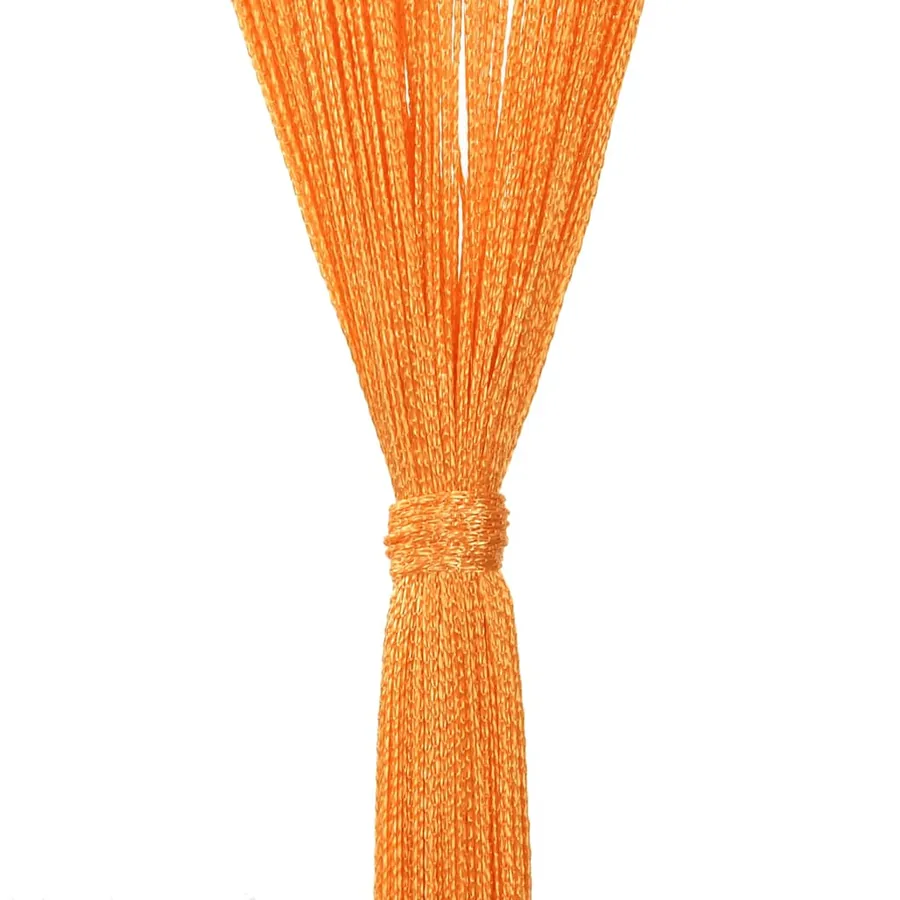Rideau en fils 2 pcs 140 x 250 cm orange - 7
