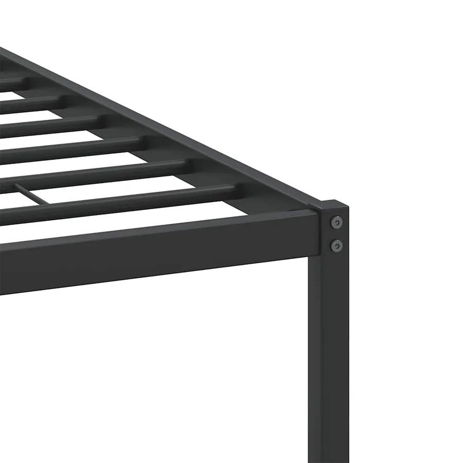 Cadre de lit sans matelas chêne marron 150x200 cm - 10