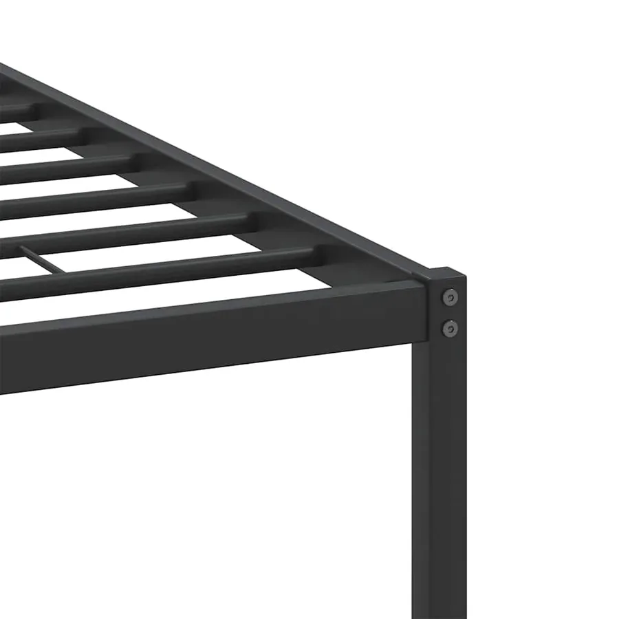 Cadre de lit sans matelas chêne marron 140x190 cm - 10