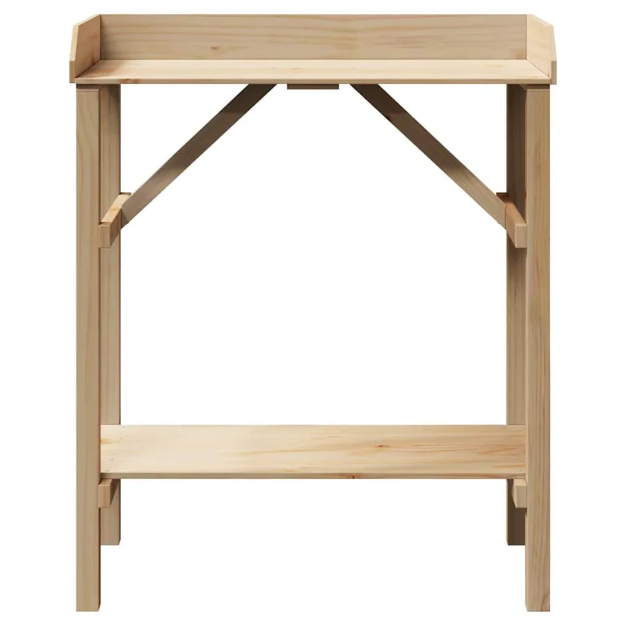 Table de rempotage Naturel 75 x 40 x 90 cm Bois de pin massif - 5