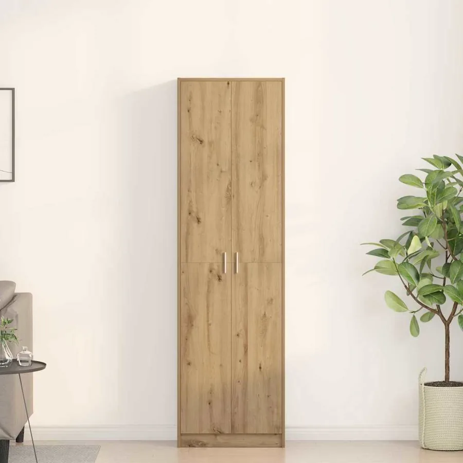 Armoire Chêne artisanal 55 x 25 x 189 cm Bois d'ingénierie