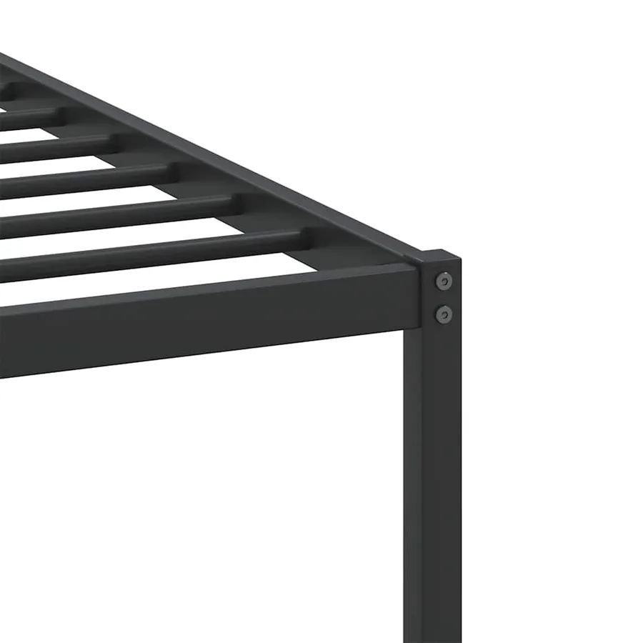 Cadre de lit sans matelas chêne marron 90x200cm bois ingénierie - 10