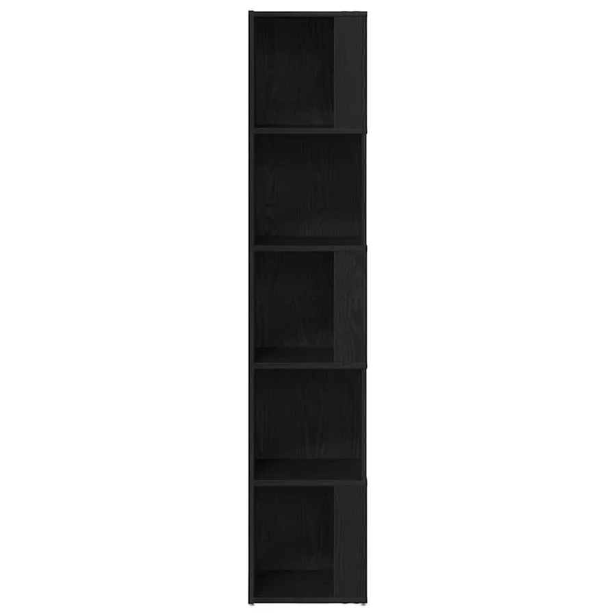 Étagères d'angle Chêne noir 33 x 33 x 164,5 cm - 6