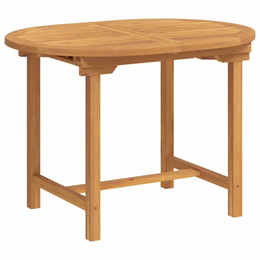 Ensemble de salle à manger pour jardin 5 pcs Marron - 7