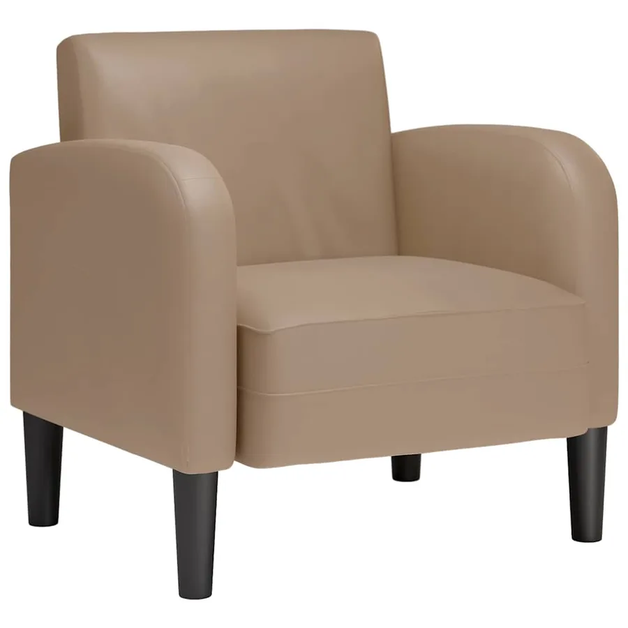Chaise de canapé avec accoudoirs cappuccino noir 54 cm - 2