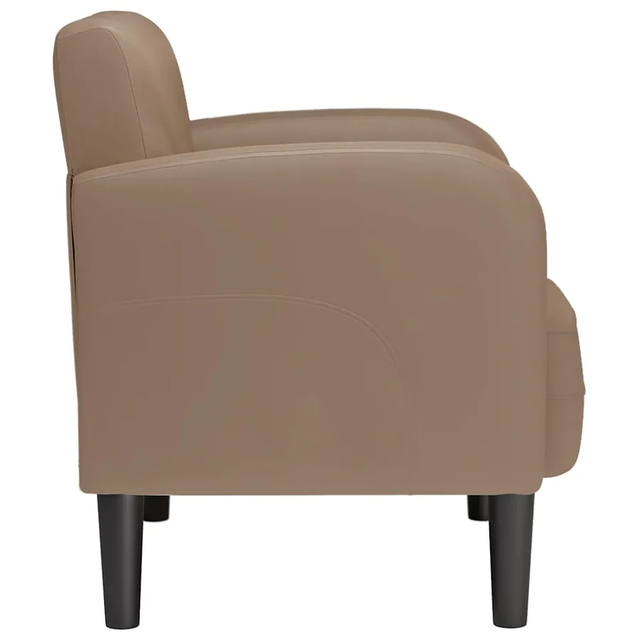Chaise de canapé avec accoudoirs cappuccino noir 54 cm - 4