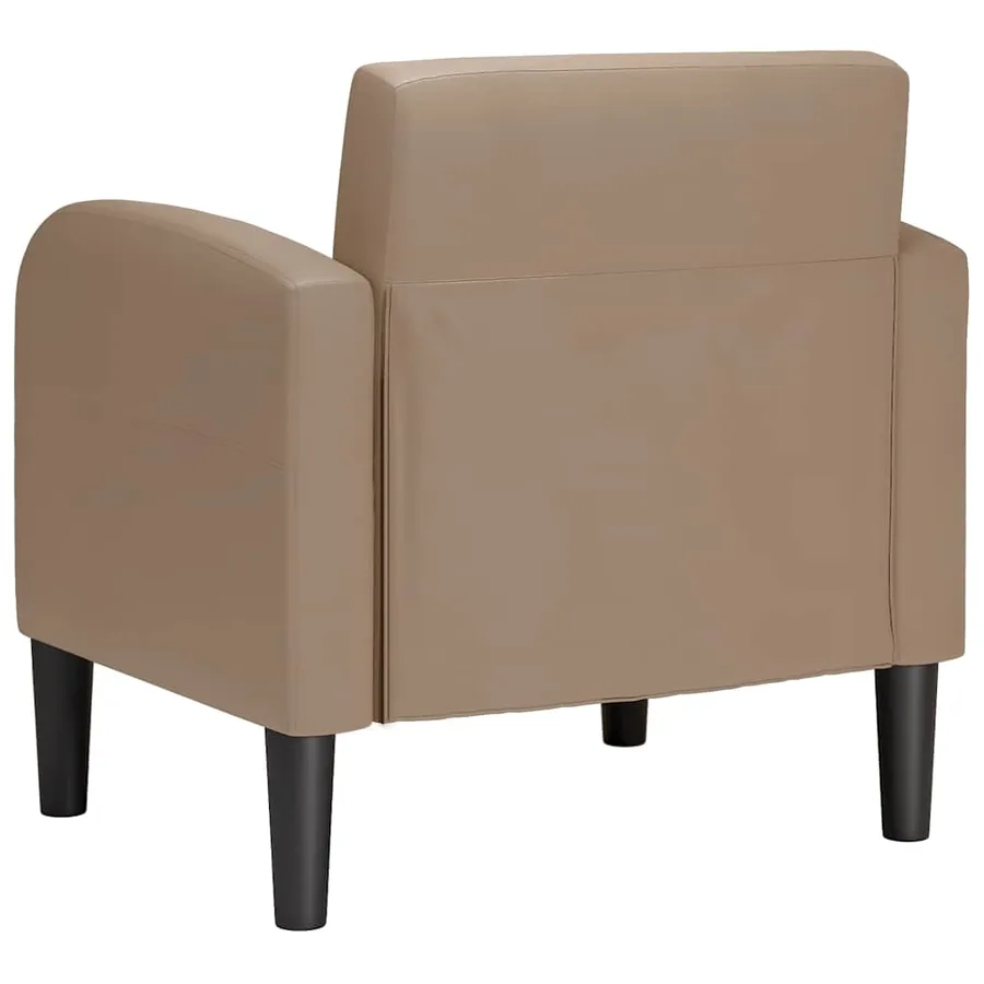 Chaise de canapé avec accoudoirs cappuccino noir 54 cm - 5
