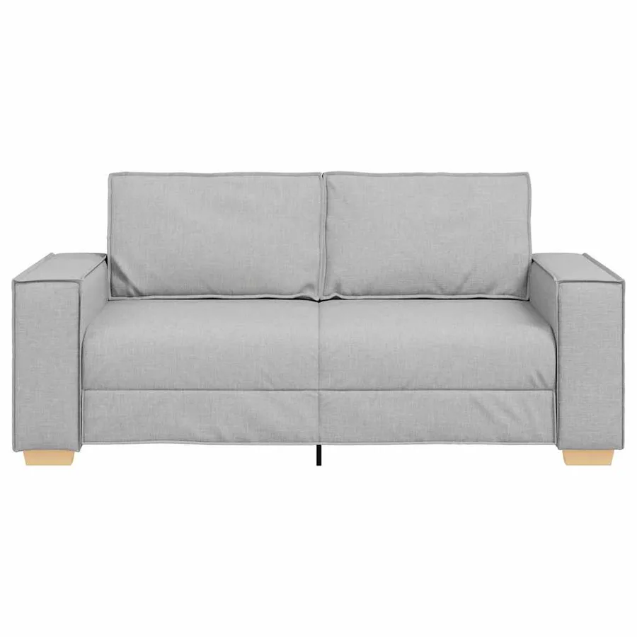 Canapé 2 places Gris nuage 180x78x84 cm Tissu - 4