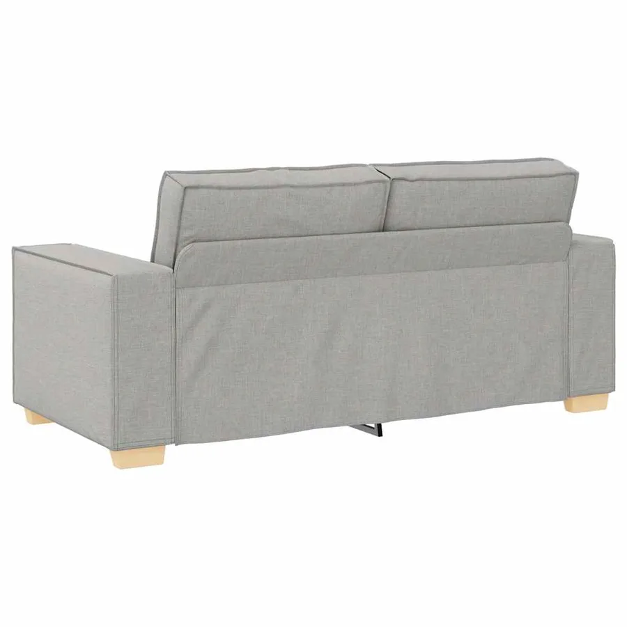 Canapé 2 places Gris nuage 180x78x84 cm Tissu - 5