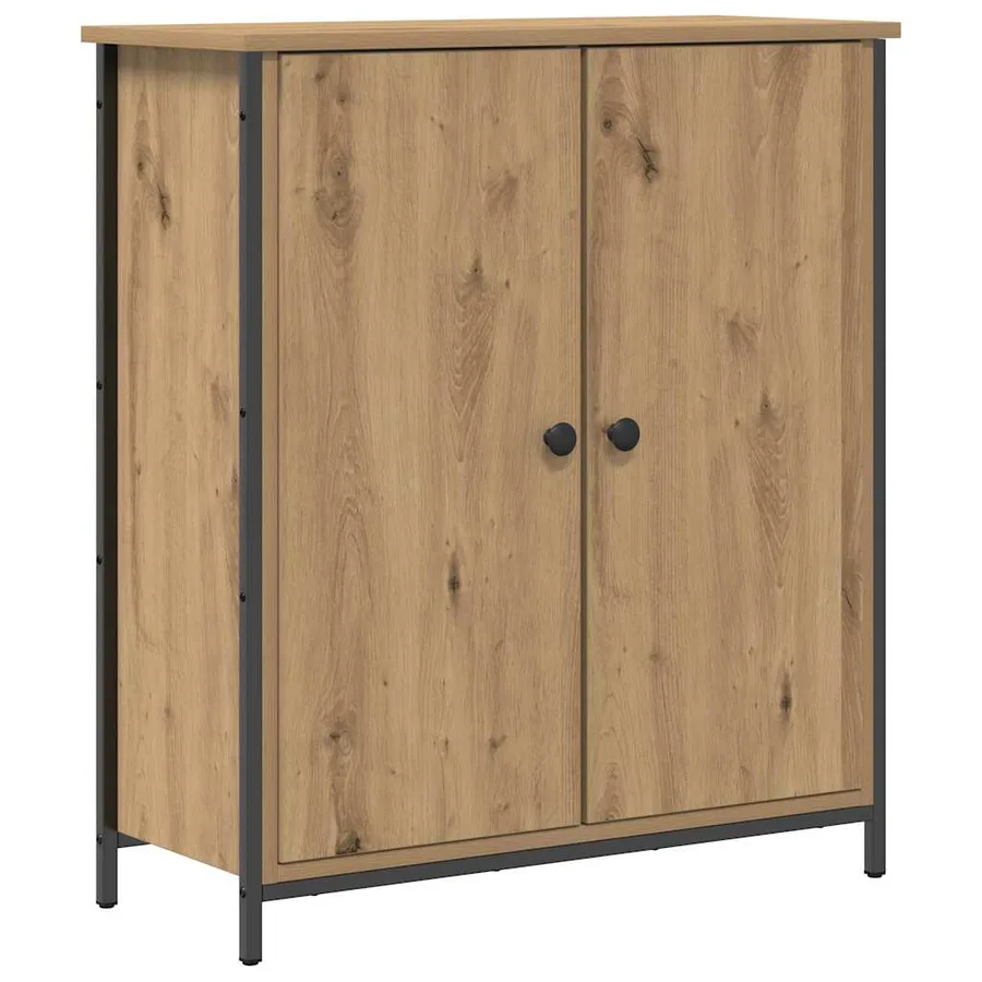 Buffet Chêne artisanal 70 x 30 x 80 cm Bois d'ingénierie - 2