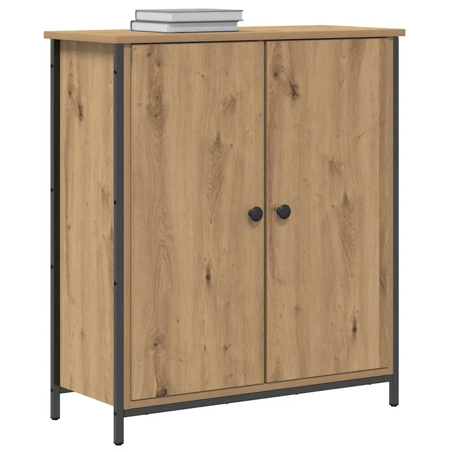 Buffet Chêne artisanal 70 x 30 x 80 cm Bois d'ingénierie - 3