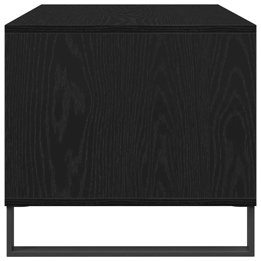 Table basse Chêne noir 90 x 49 x 45 cm Bois d'ingénierie - 7
