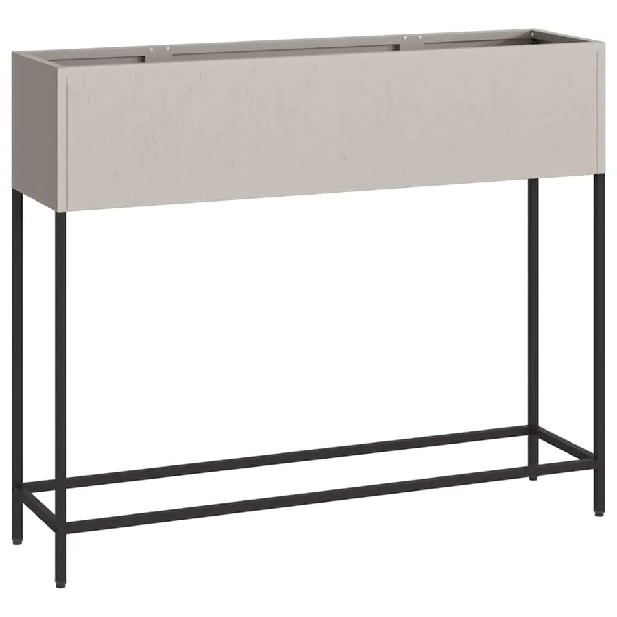 Bac de jardin surélevé Rouillé 100 x 26 x 82 cm Acier patiné - 7