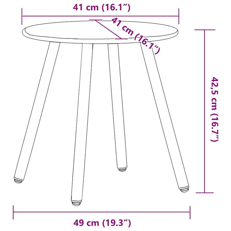 Lot de 3 Chaise de jardin noir et blanc résine tressée - 12