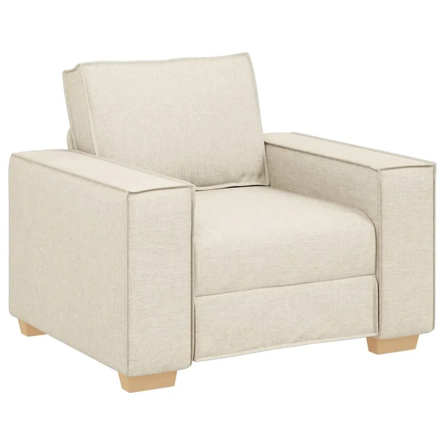 Canapé Fauteuil Lin 100x78x84 cm - 2