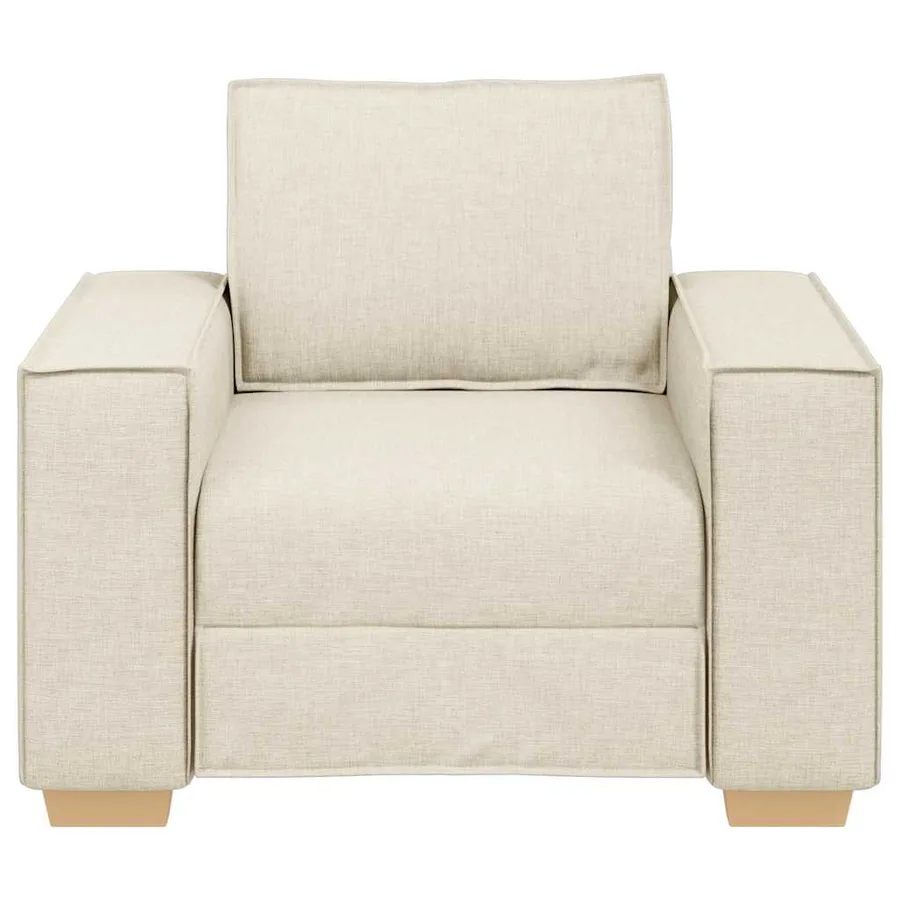 Canapé Fauteuil Lin 100x78x84 cm - 4