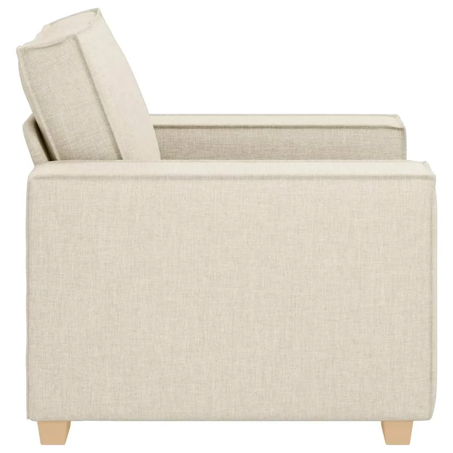 Canapé Fauteuil Lin 100x78x84 cm - 5