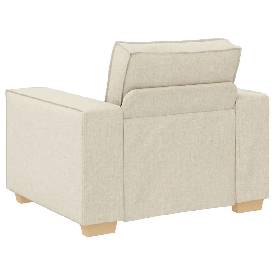 Canapé Fauteuil Lin 100x78x84 cm - 6