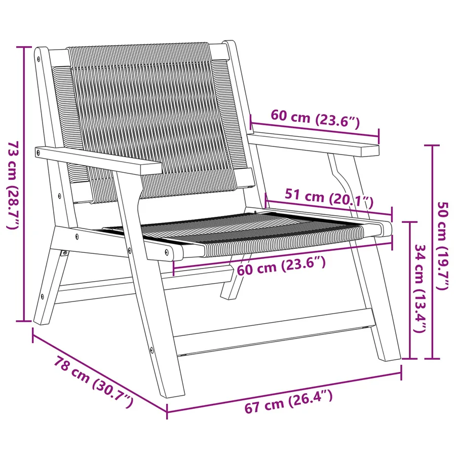 Chaises de jardin avec table 3 pcs Gris Bois d'Acacia Massif - 10