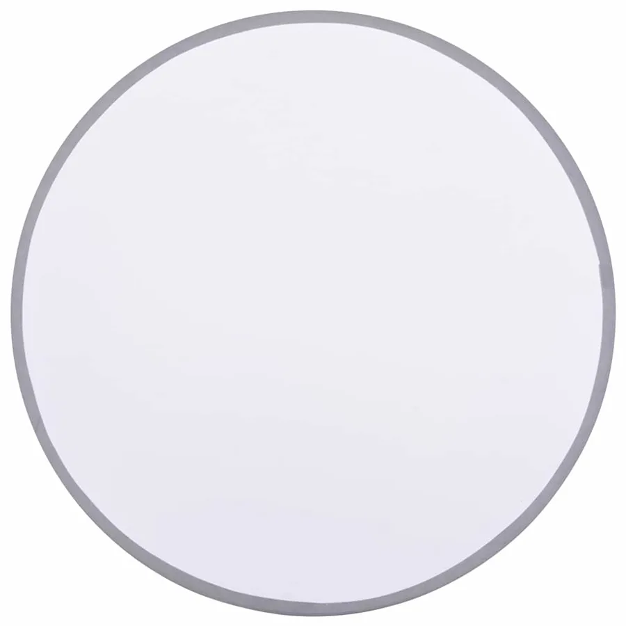 Lampe de plafond Gris 38 x 38 x 13,5 cm tissu - 7