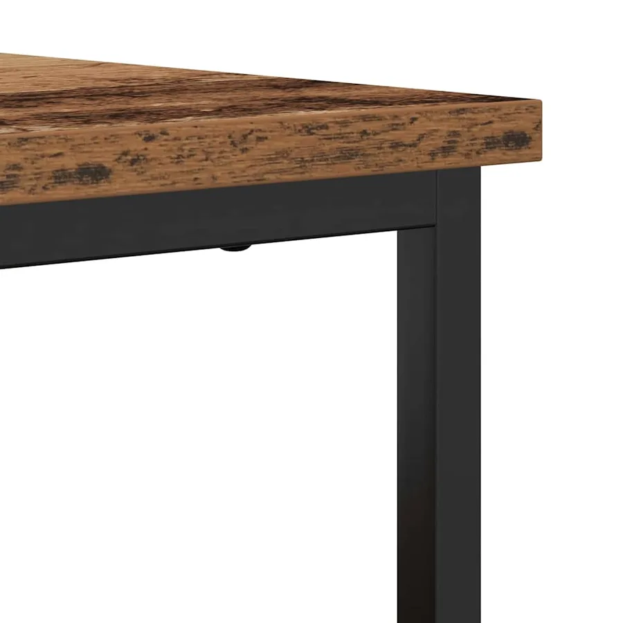 Buffet Bois ancien 100 x 35 x 80 cm Bois d'ingénierie - 9